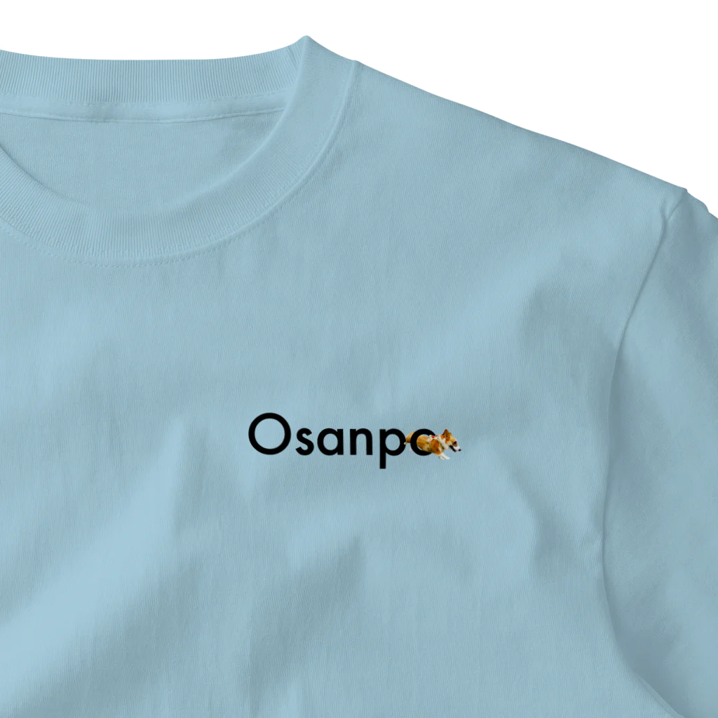 ねこやしきのosanpo One Point T-Shirt