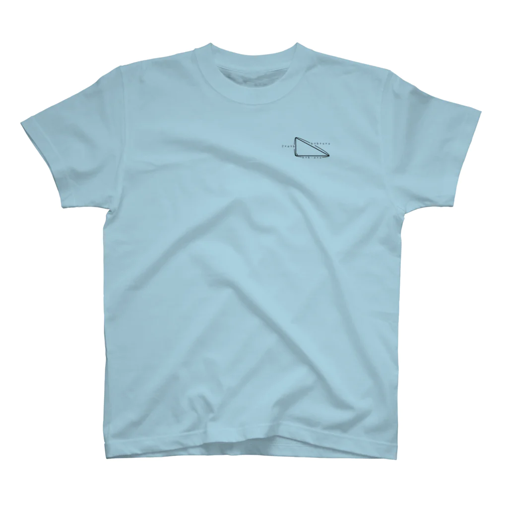 Otto Cohenのピタゴラス三角形 One Point T-Shirt