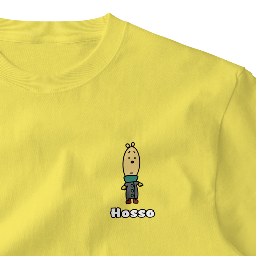 ライロクSTANDARDの“Hosso” ワンポイントTシャツ