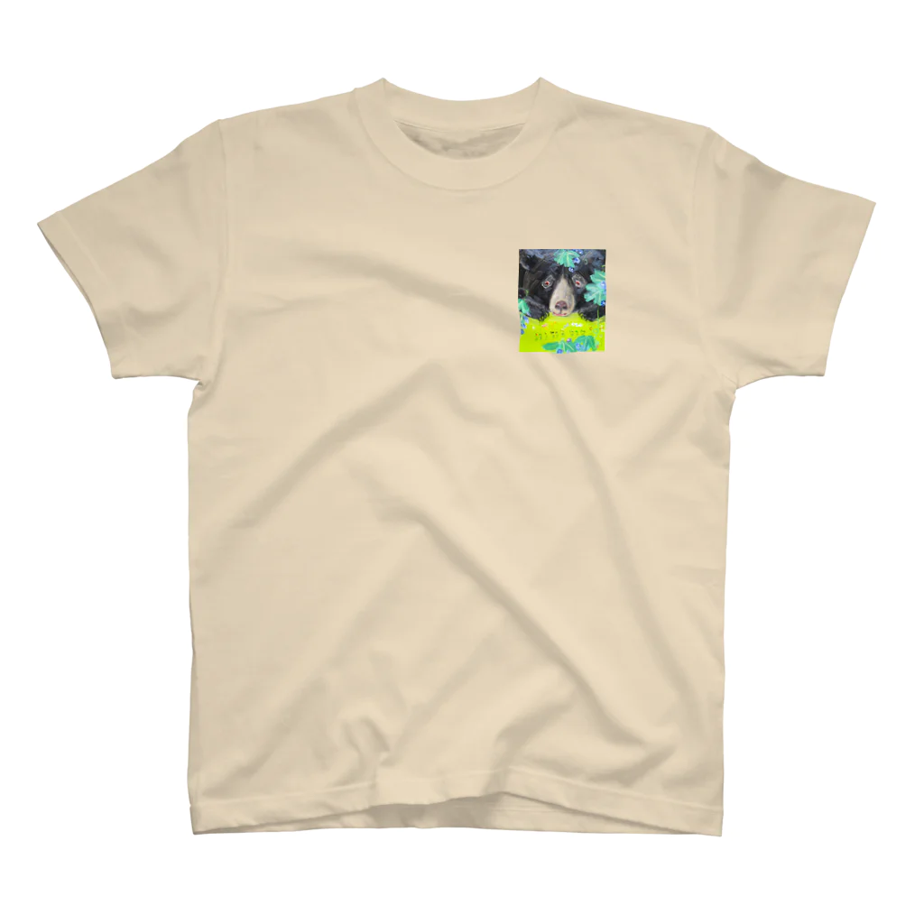 心の森ミュージアム　遊童館の見守りたい ワンポイントTシャツ