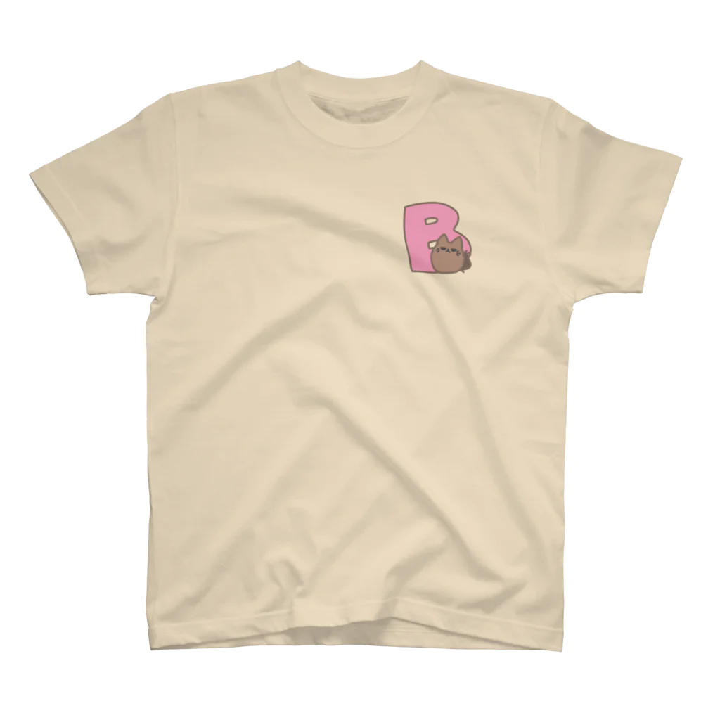 nagiのイニシャルB ワンポイントTシャツ