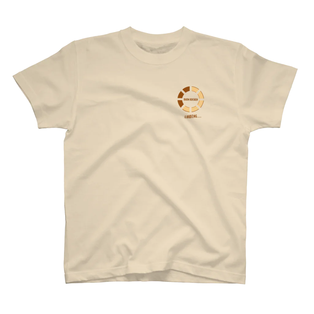 【予告】第２弾！#SUZURIのTシャツセール開催！！！★kg_shopのローディングバウムクーヘン ワンポイントTシャツ