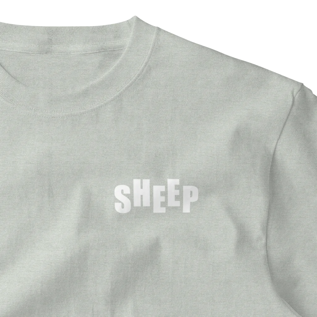 chiruyaのsheep ワンポイントTシャツ