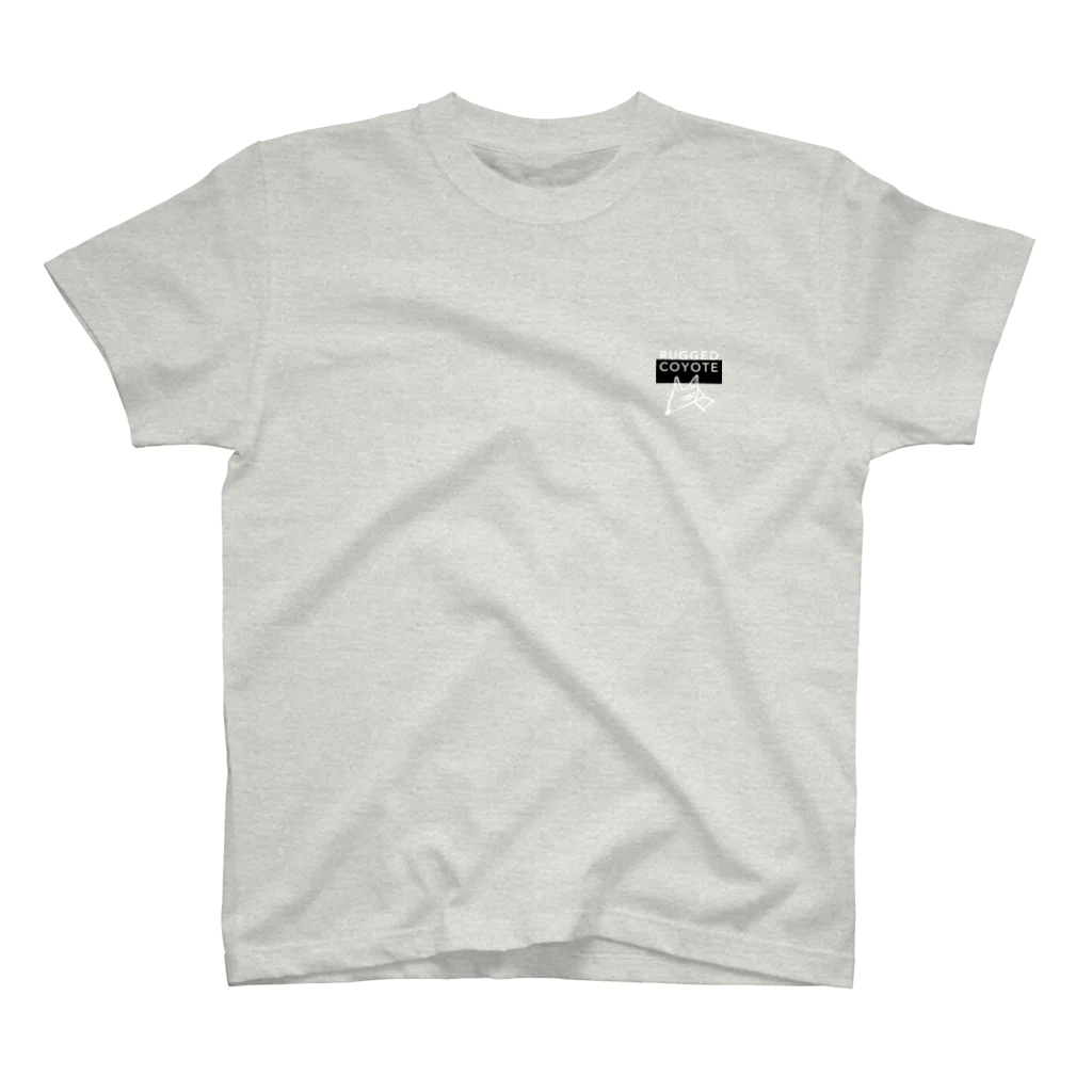 #ffffffのラゲッドコヨーテ One Point T-Shirt