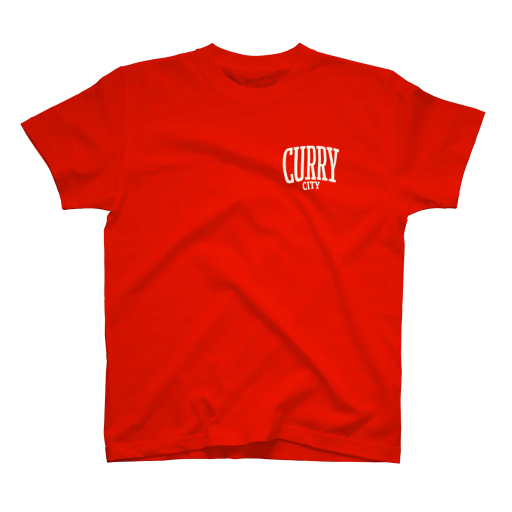 LONESOME TYPE ススの🍛CURRY CITY （KINARI） One Point T-Shirt