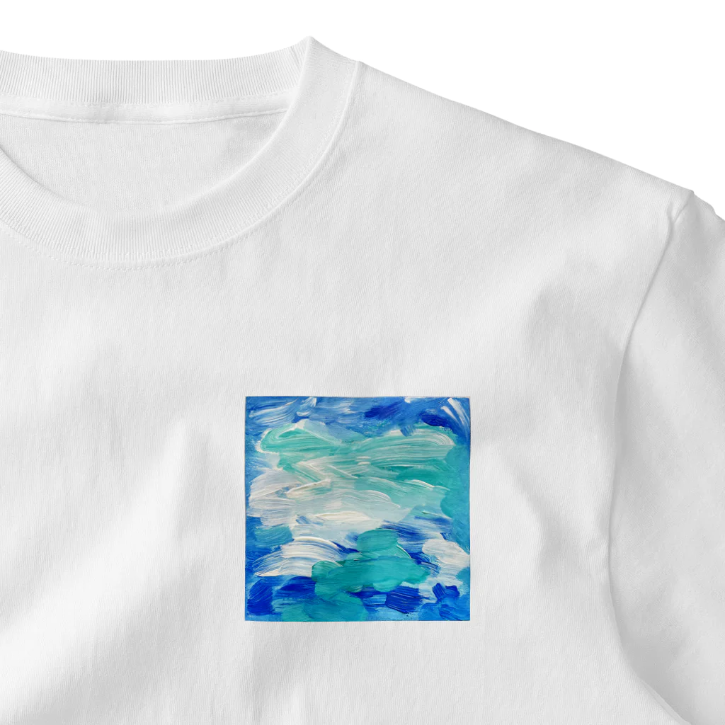 Hの海 ワンポイントTシャツ