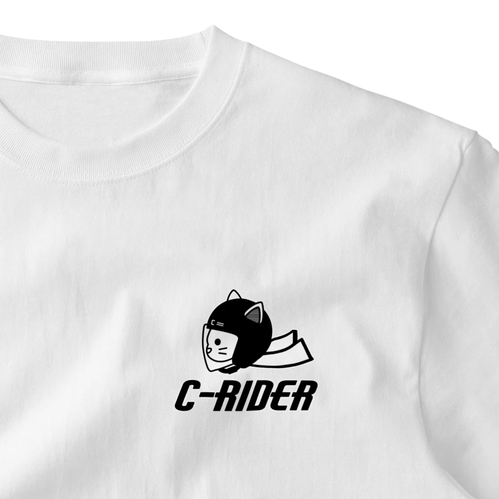 ぺんぎん24のC-RIDER ワンポイントTシャツ