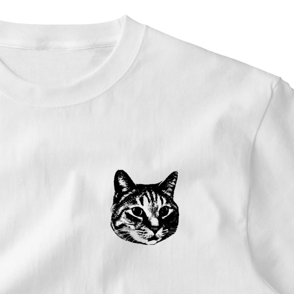 ねこびとミーティングのお店のnekobito_kiki One Point T-Shirt