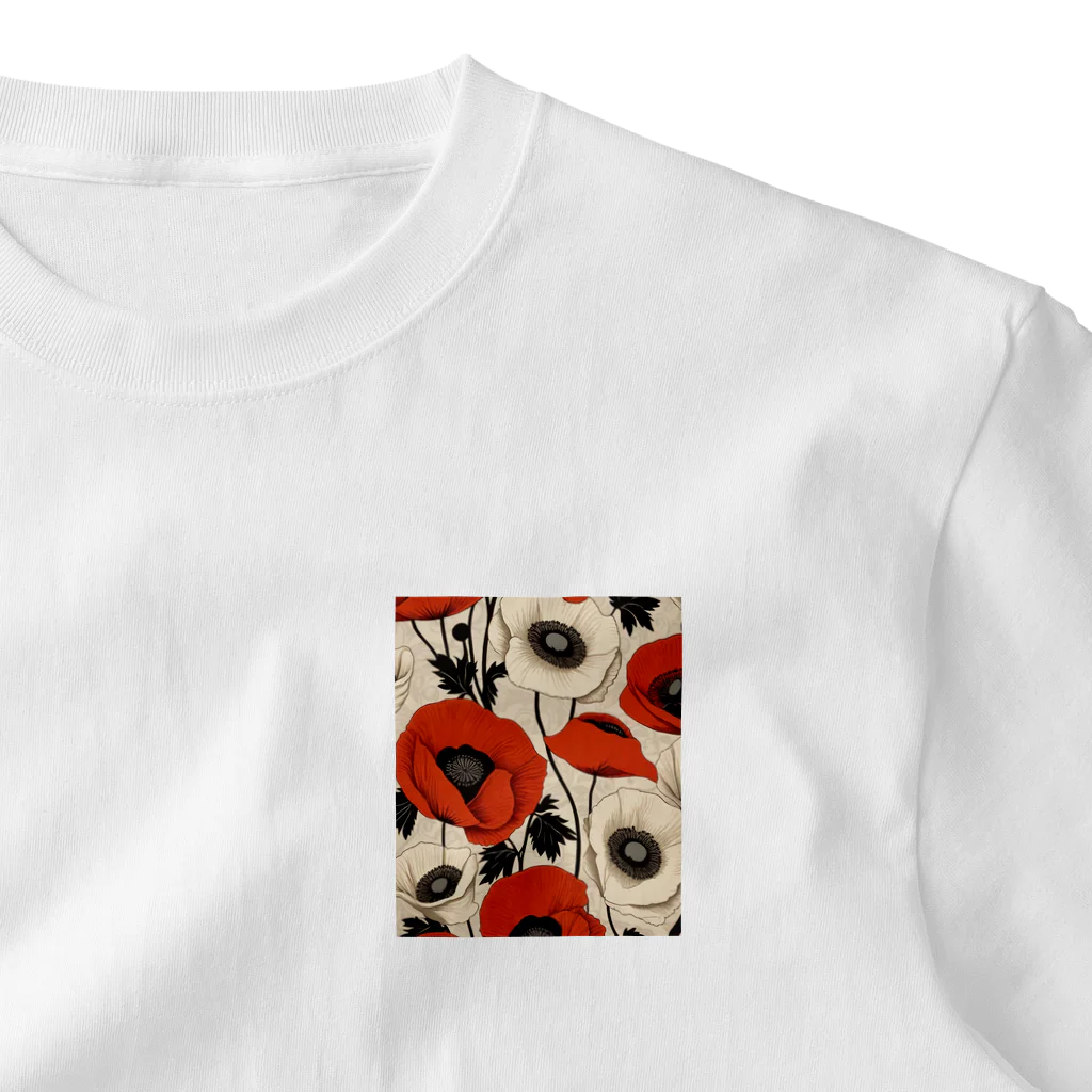 中華呪術堂（チャイナマジックホール）のsimple opium ワンポイントTシャツ