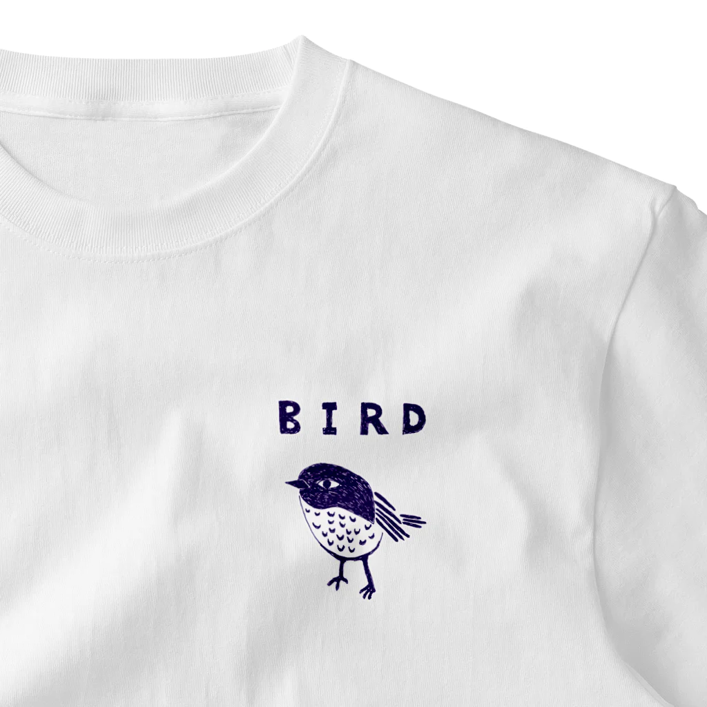 NIKORASU GOのトリマニア専用デザイン「BIRD」（Tシャツ・パーカー・グッズ・ETC） ワンポイントTシャツ