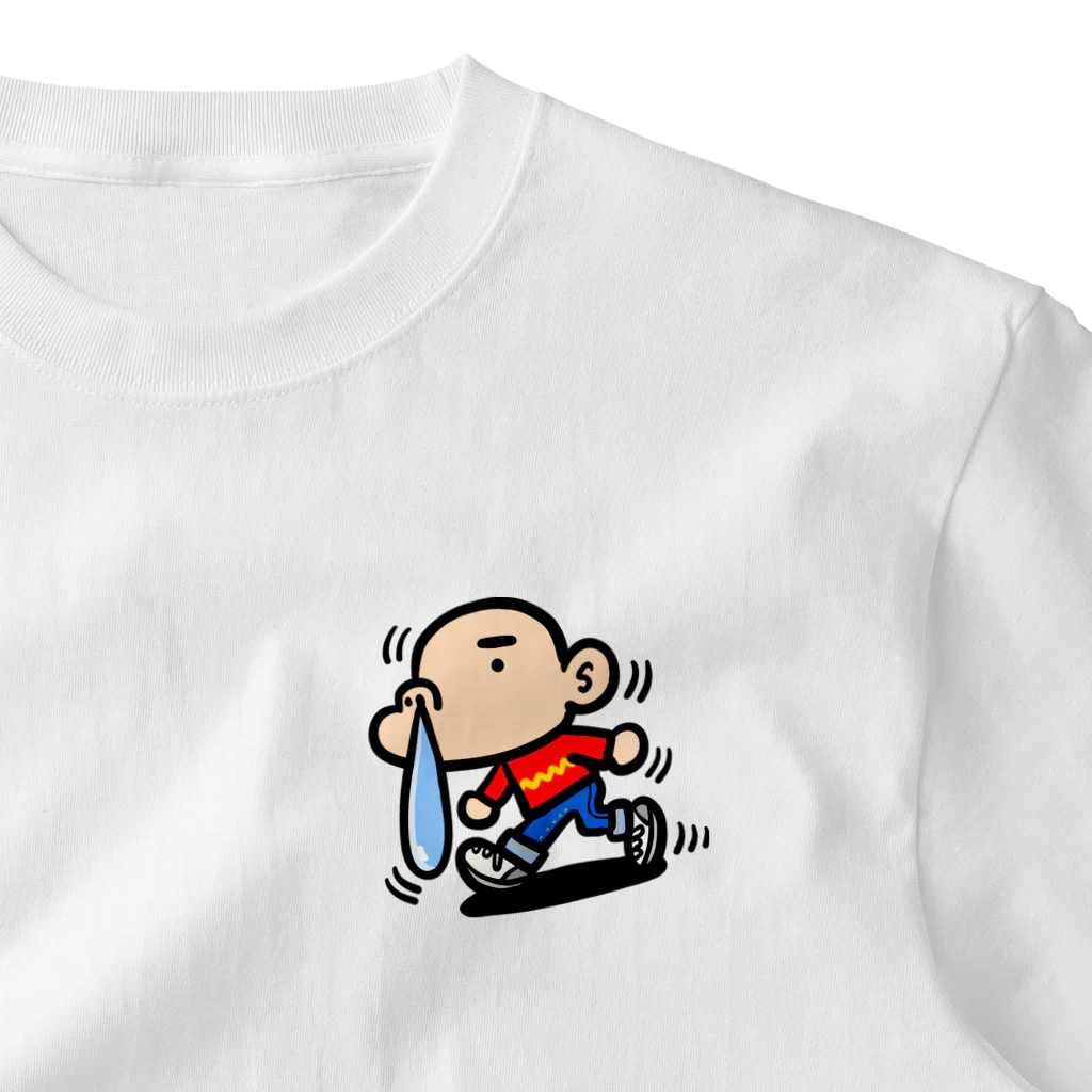 ゴルフバカイラストレーター野村タケオのNOM SHOPのタレちゃん One Point T-Shirt