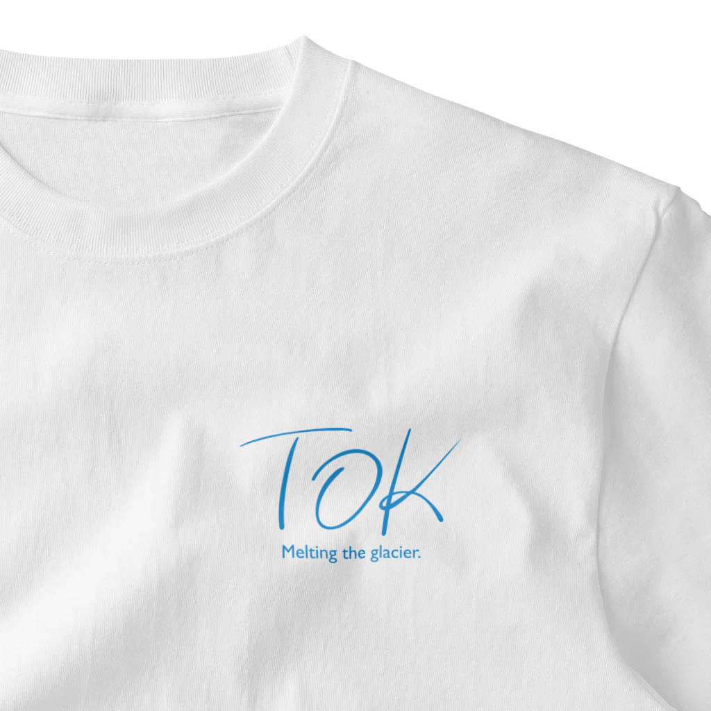 TOK - Melting the glacier.のTOK Logo ワンポイントTシャツ