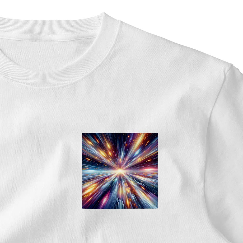 トトベス(T∴B∴M∴)🕊️の超光速スターダスト量子ワープ🛸スターシード覚醒コード ワンポイントTシャツ