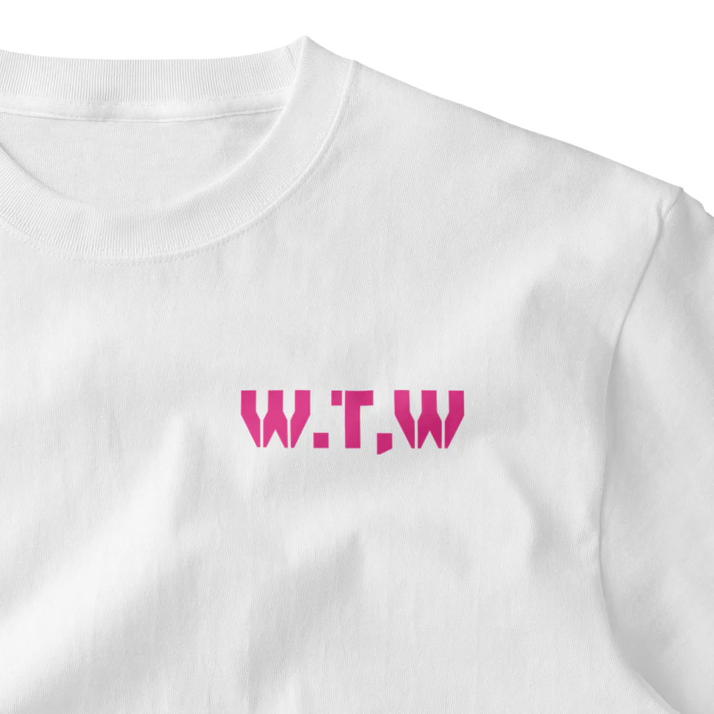 T-ShhhのW.T.W(With the works) One Point T-Shirt