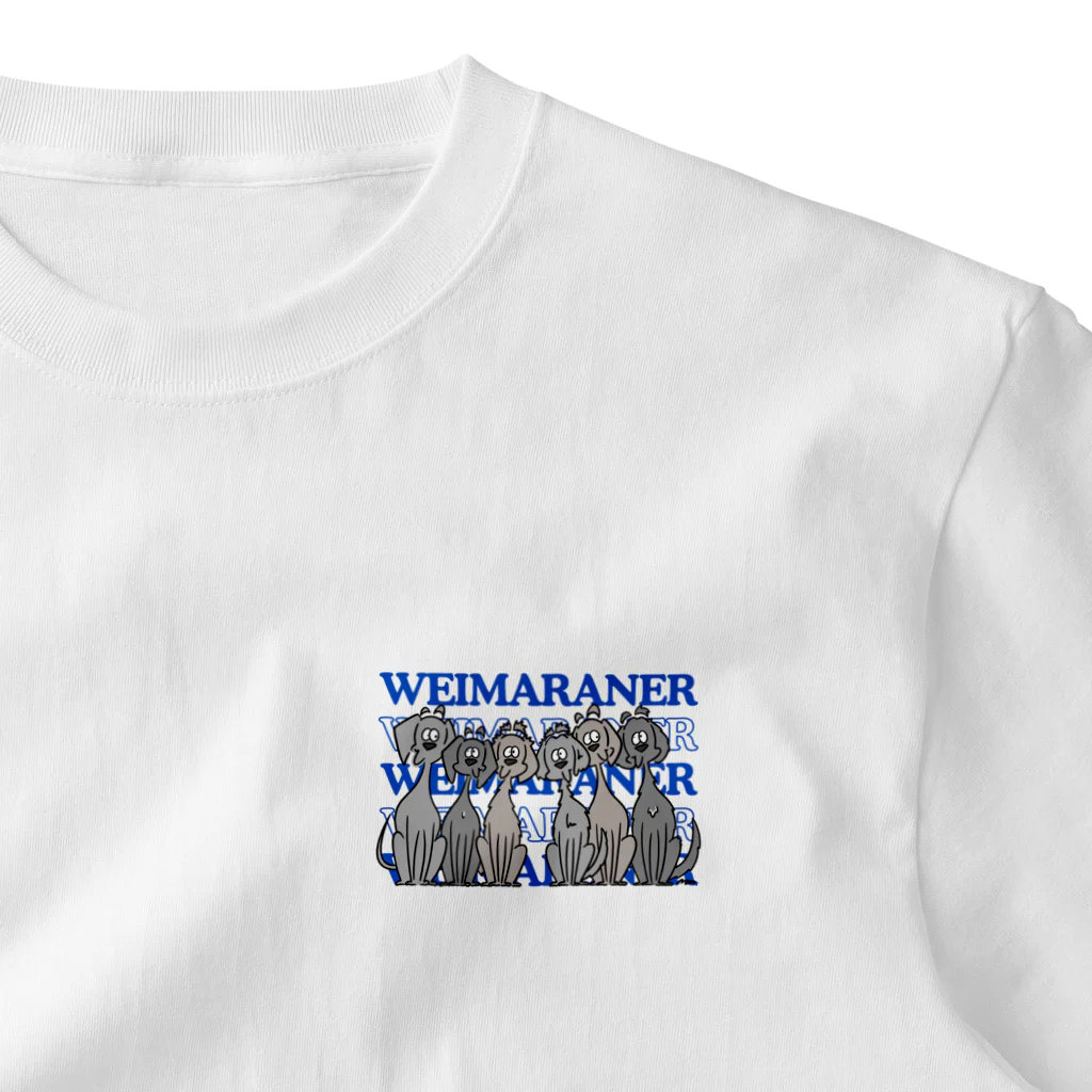 Mii.のWEIMARANER One Point T-Shirt