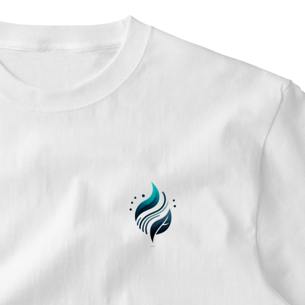オーサムリベンジのシンプルロゴ ワンポイントTシャツ