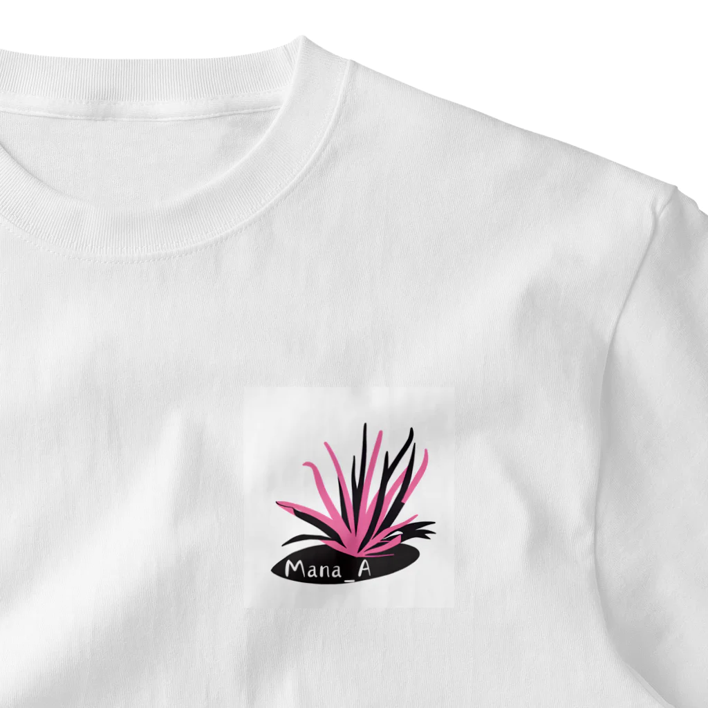 Mana AのカラフルTillandsia One Point T-Shirt