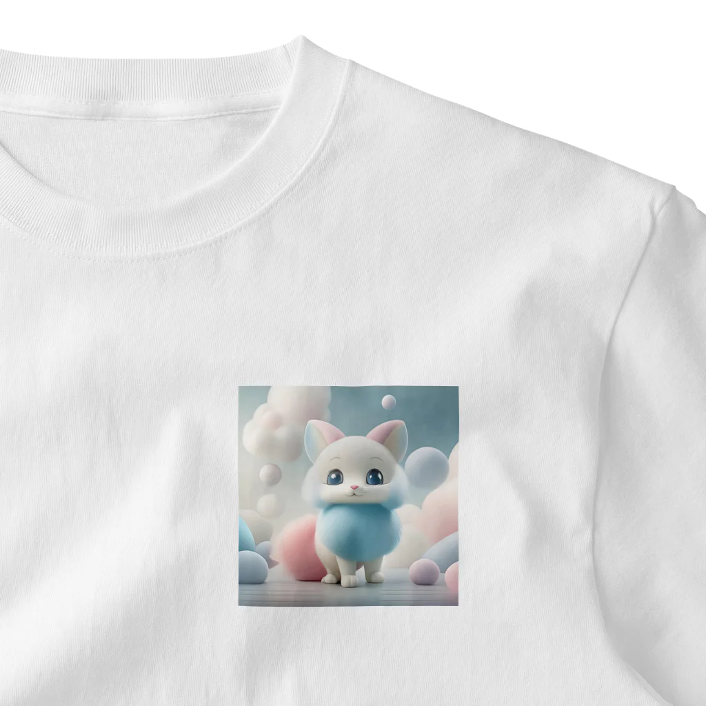 chan-takehaniの夢幻の猫界 ワンポイントTシャツ