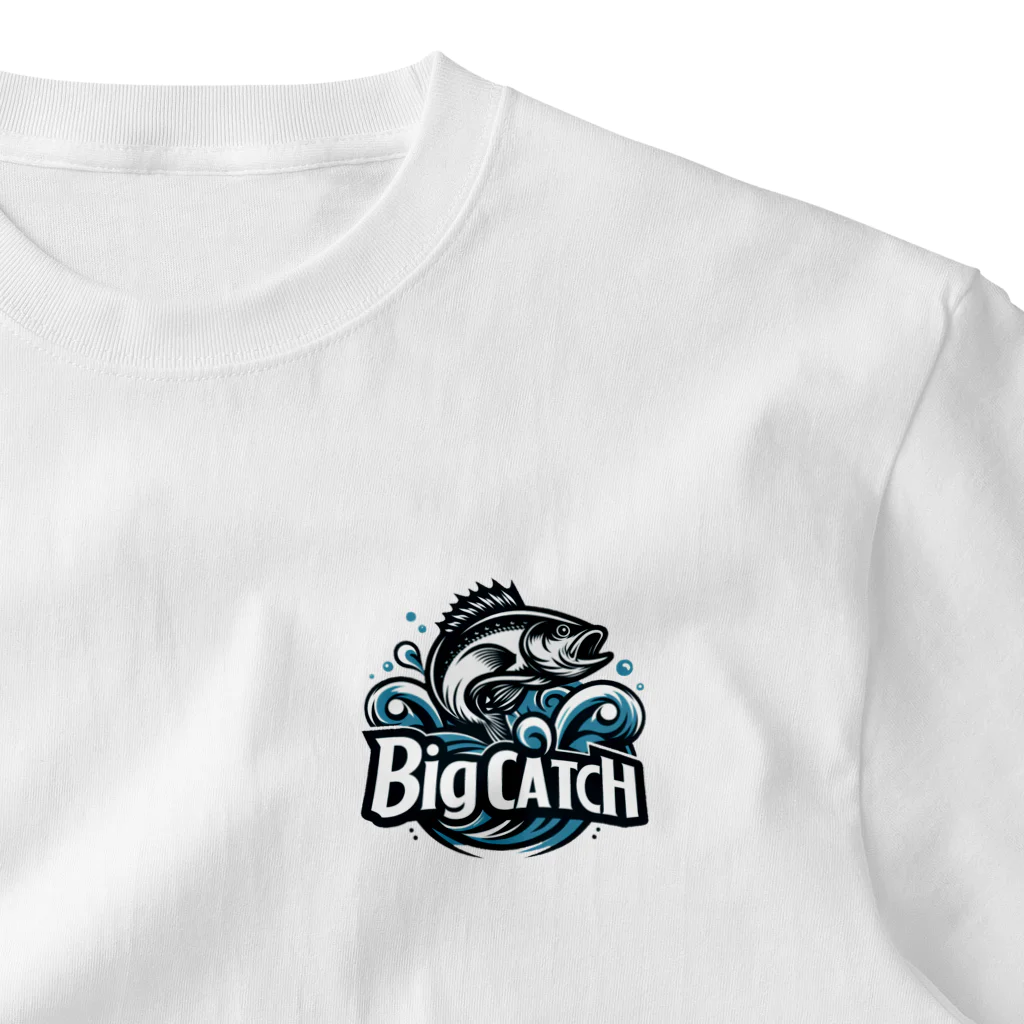 せんす工房のBIG CATCHⅤ ワンポイントTシャツ