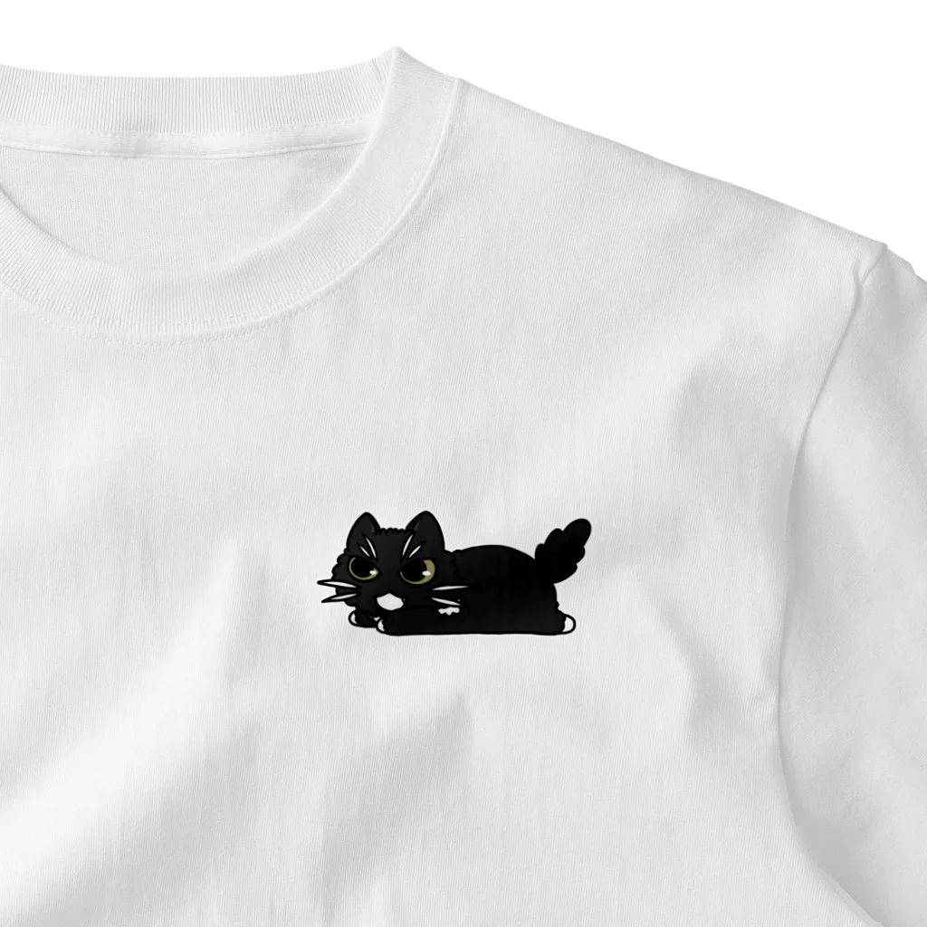 Peppeのねころびちょびまる ワンポイントTシャツ