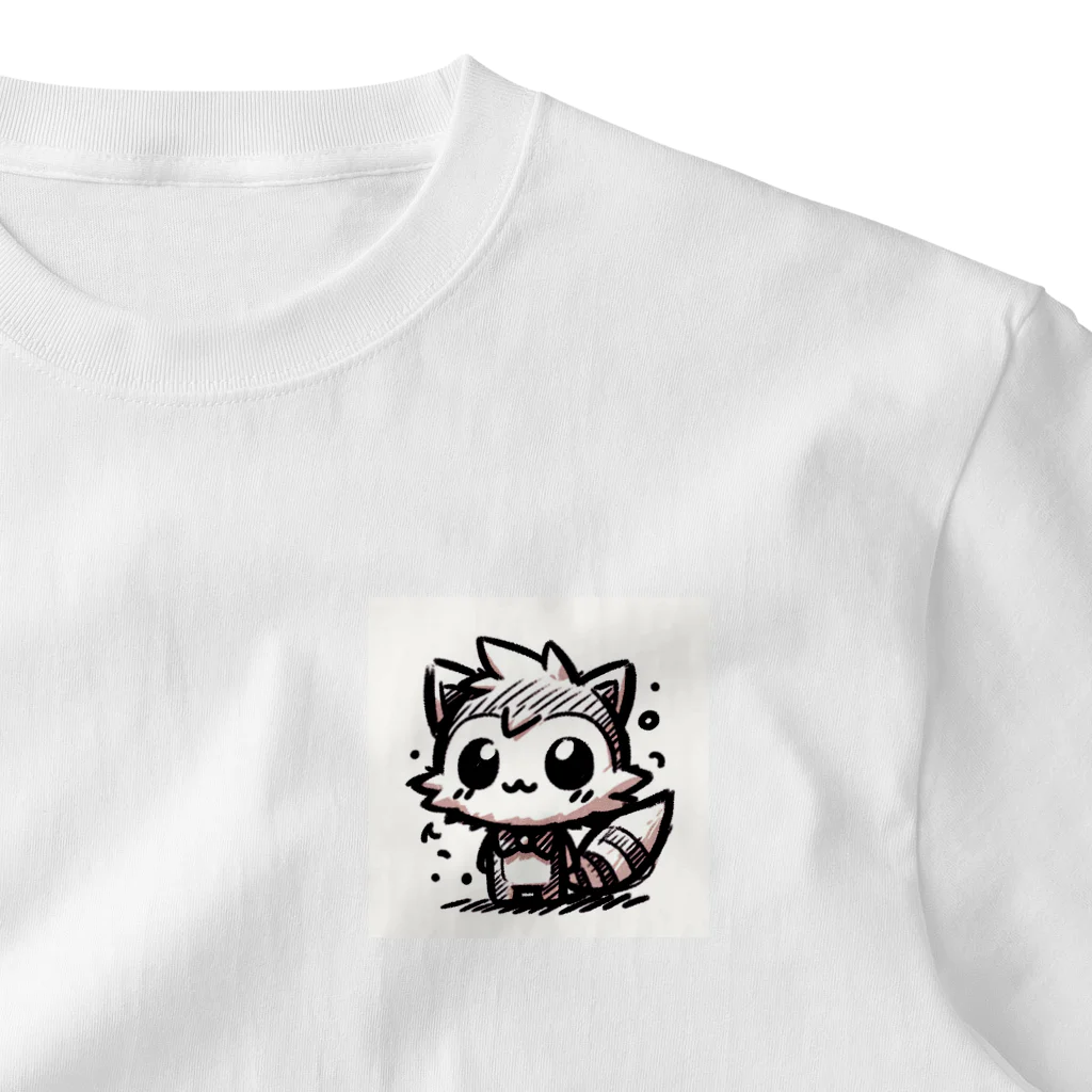 たかぴーのふわりん ワンポイントTシャツ