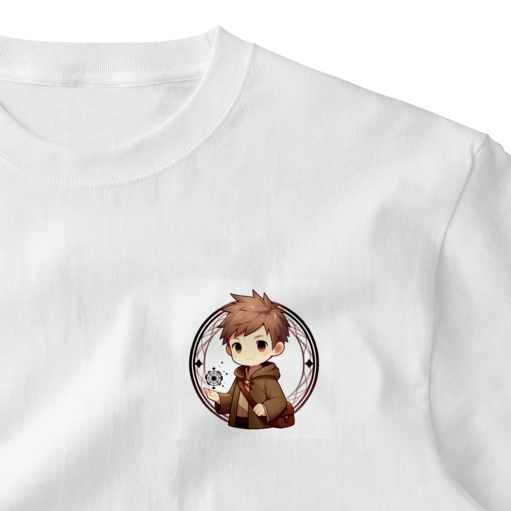 アミュペンの魔法の力を持つ少年 One Point T-Shirt