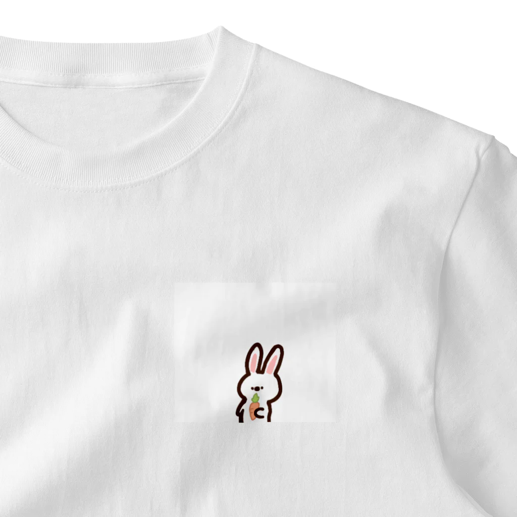 ひーさんのうさちゃん ワンポイントTシャツ