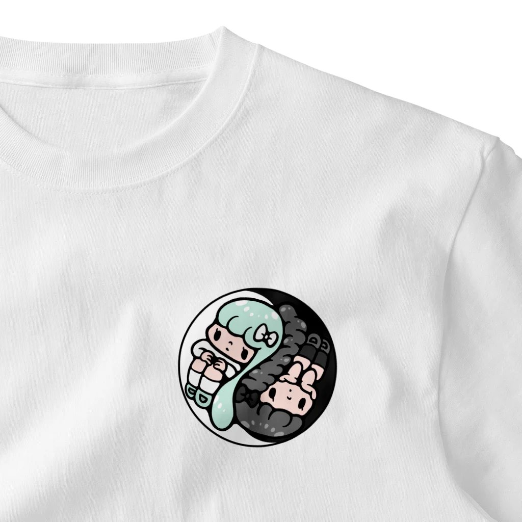 もにもに工房のインヤンちゃん One Point T-Shirt