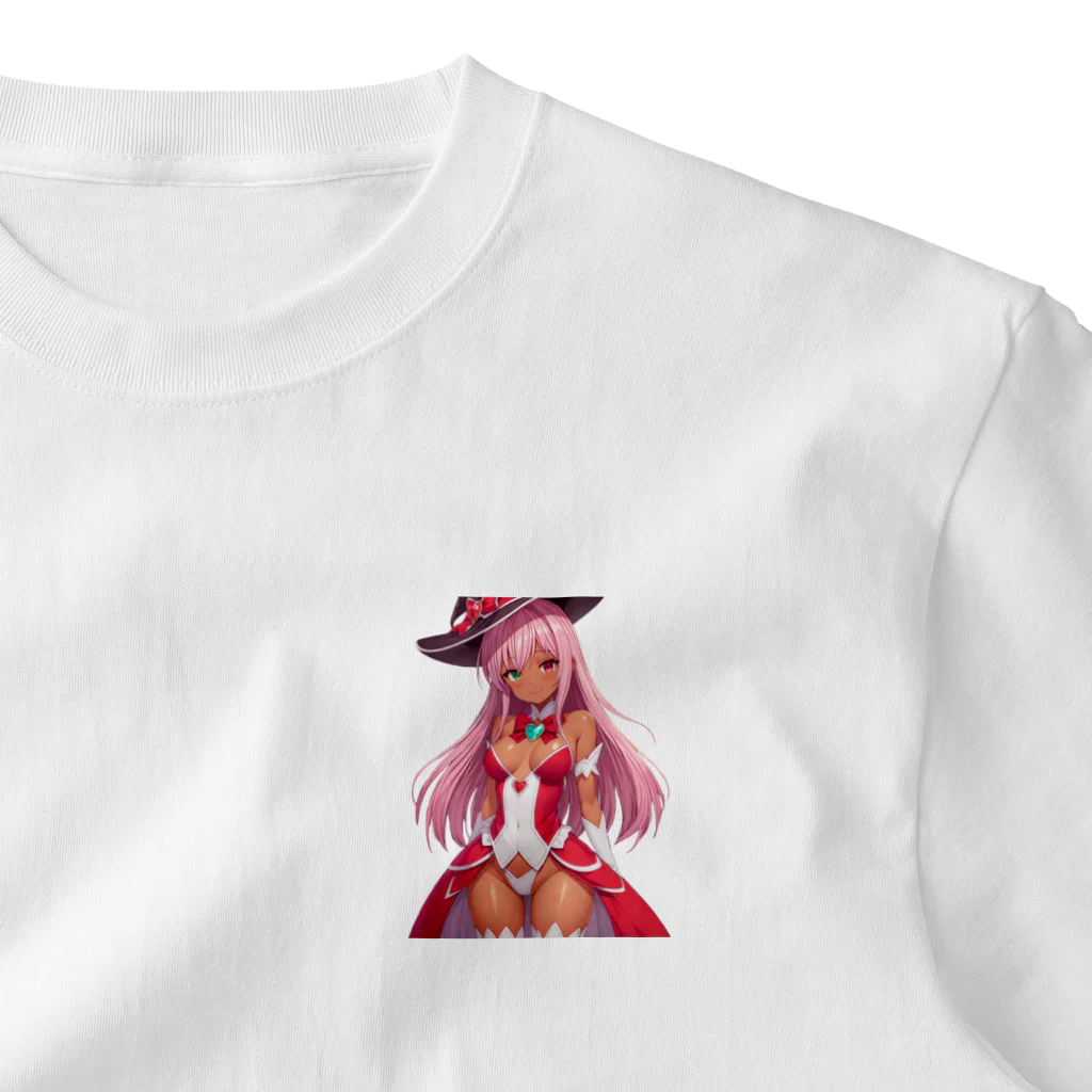 ヴィヴィオの魔法少女 ワンポイントTシャツ