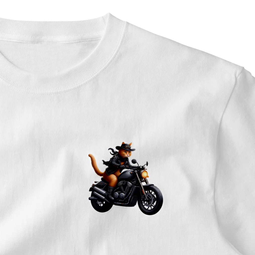 kemono-friendのネコライダー One Point T-Shirt