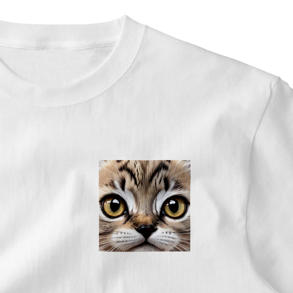 HIROICの近接子猫 One Point T-Shirt