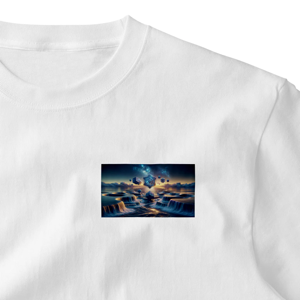 4D Planetの水源×4D ワンポイントTシャツ