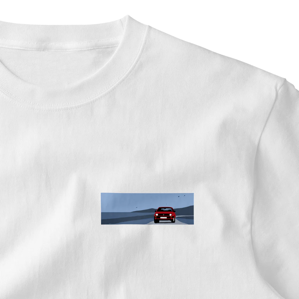 キャのゴルフな車 One Point T-Shirt