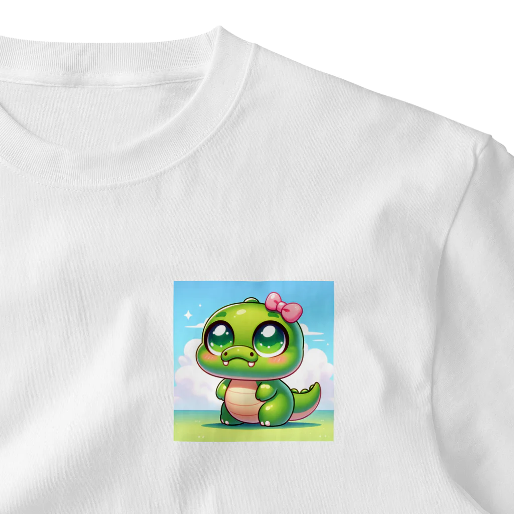 crocodileのコロ子ちゃん ワンポイントTシャツ