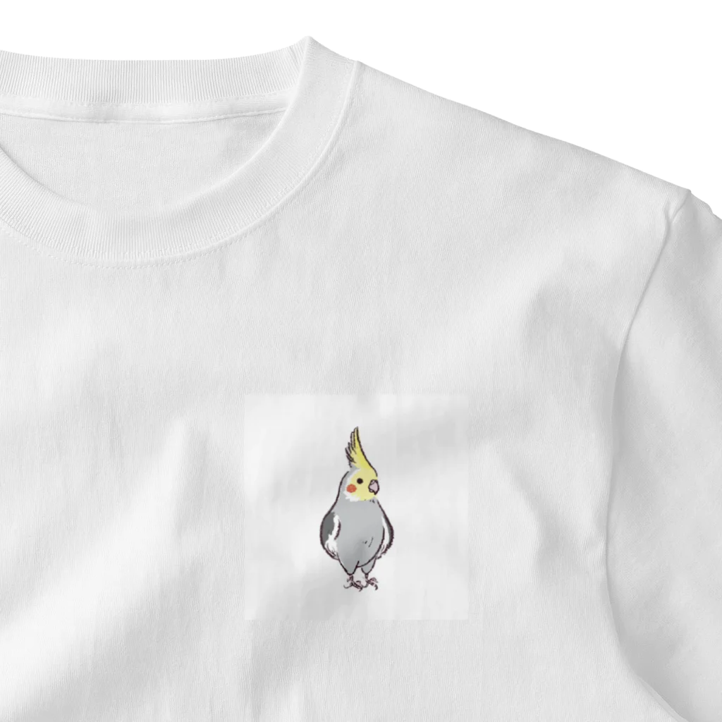 paguyoのオカメインコRocky One Point T-Shirt