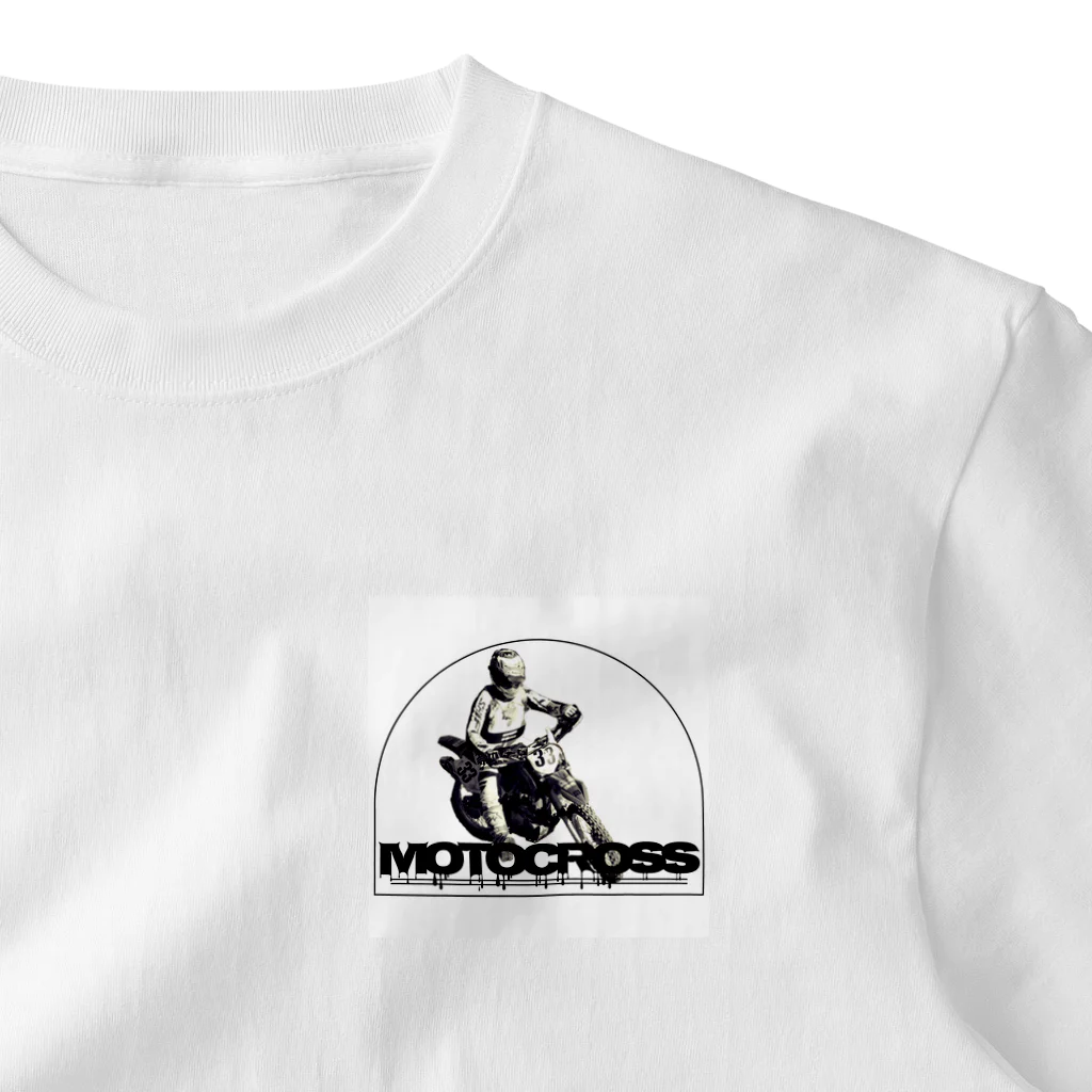 chelly_07のMOTOCROSS ワンポイントTシャツ