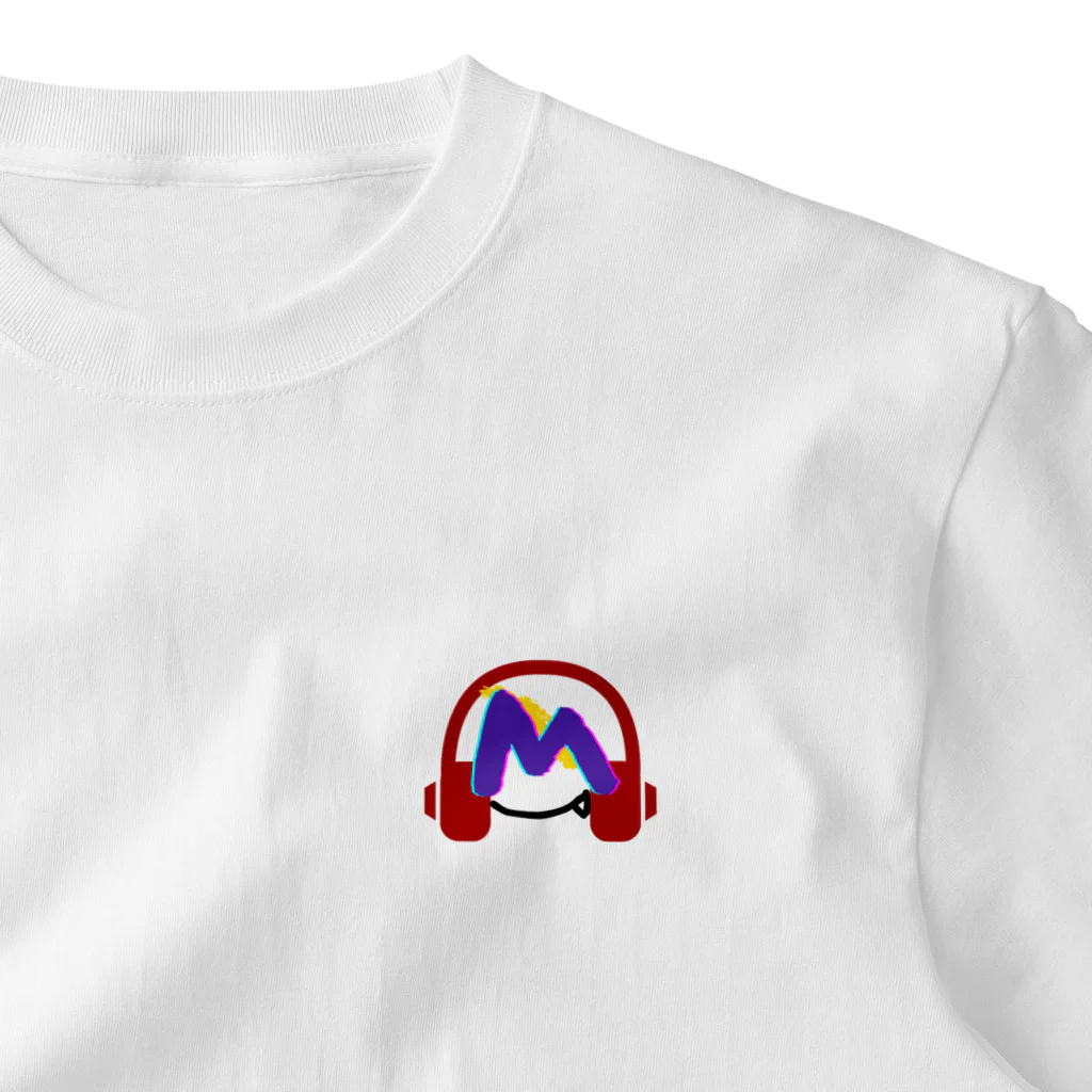 狂人M 公式ShopのMadder_HeadPhone_LG01 ワンポイントTシャツ