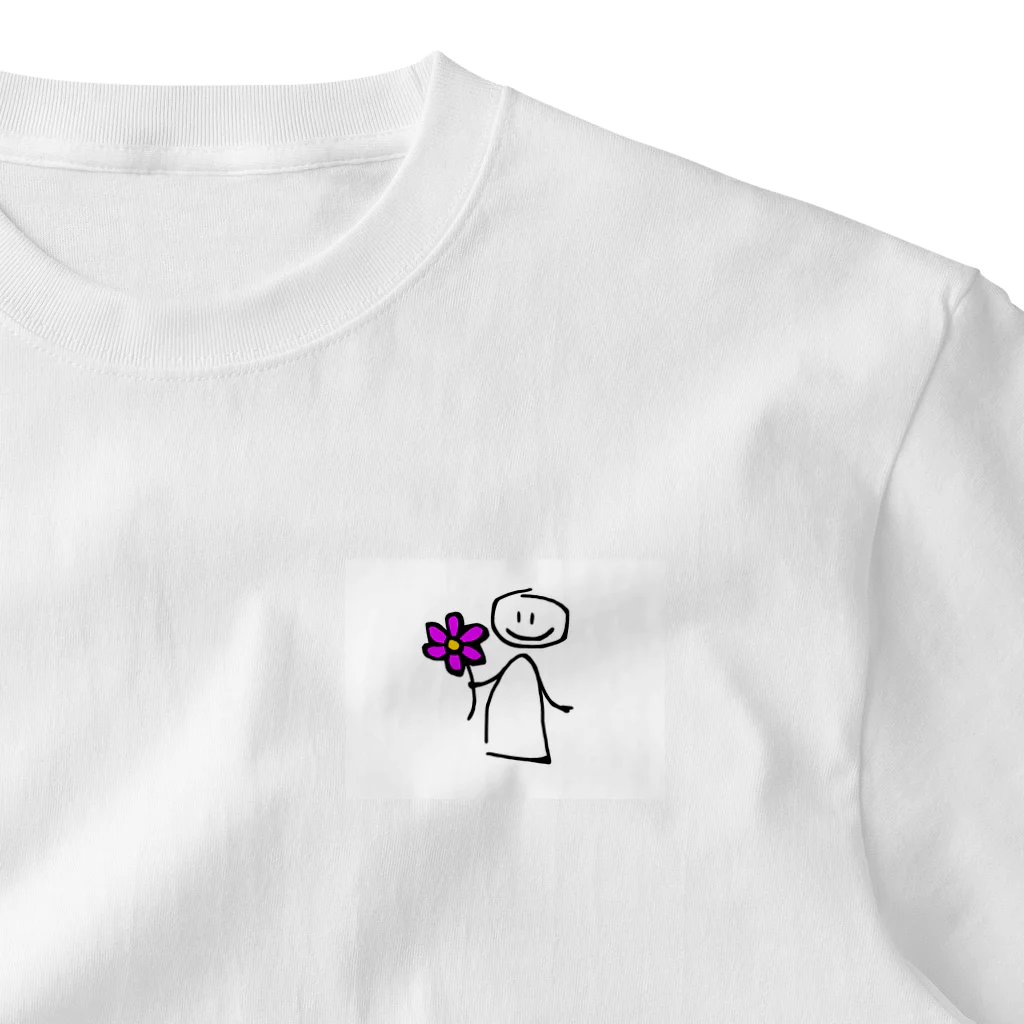 アンニュイの花プレ ワンポイントTシャツ