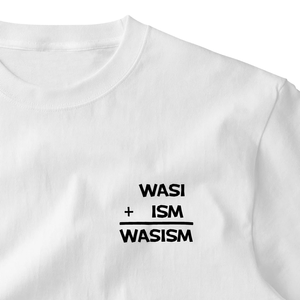 WASISMのWASI➕ISM One Point T-Shirt