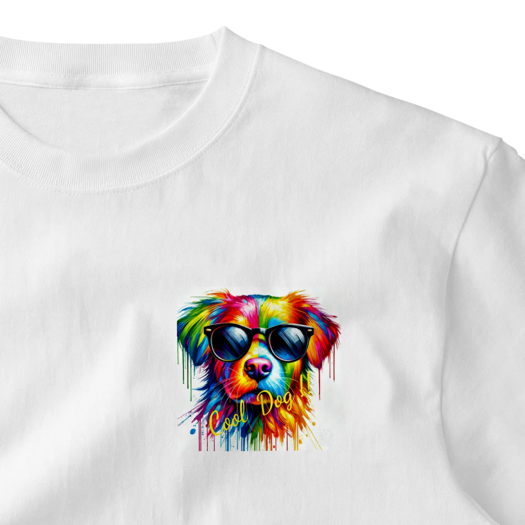 mio_shopのCool Dog !! One Point T-Shirt