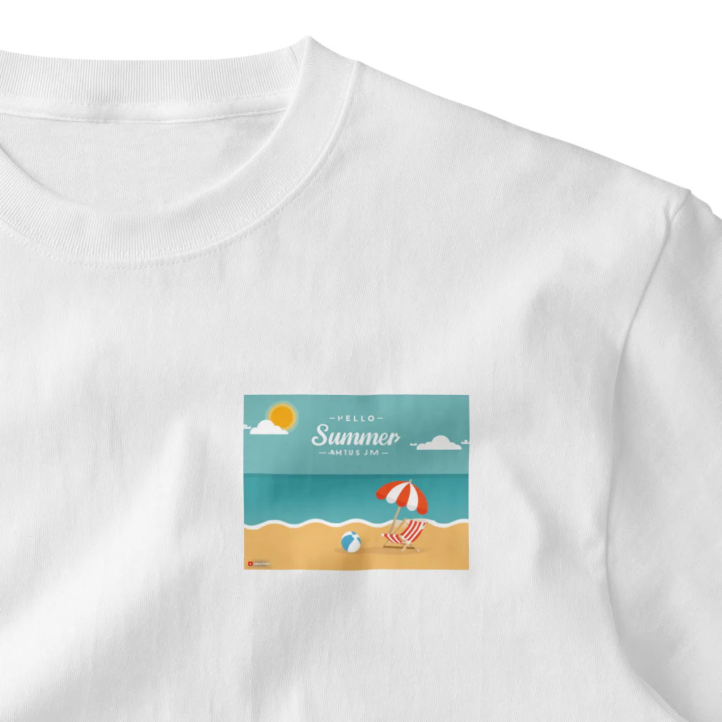 山田綾の夏！Summer！ ワンポイントTシャツ