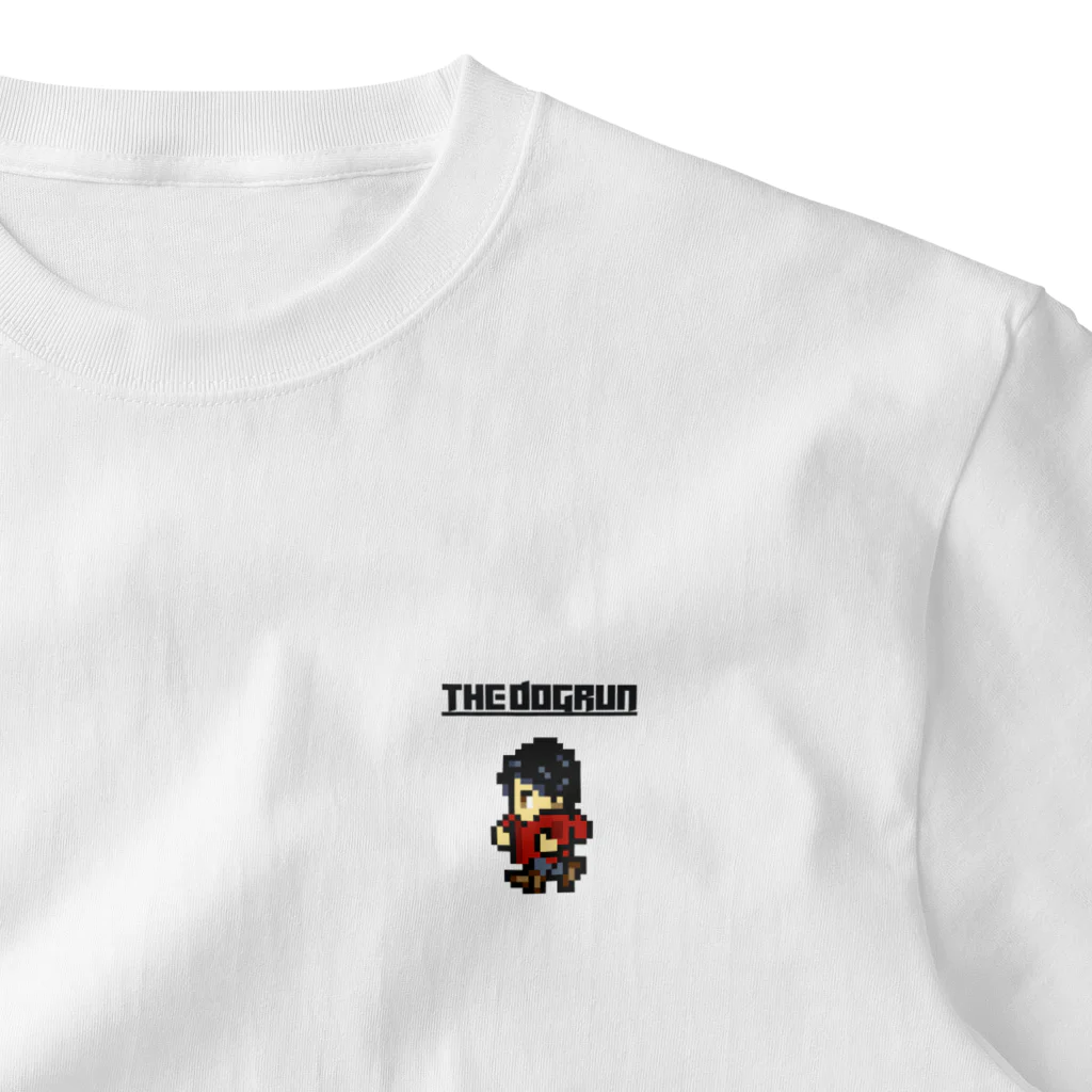 araakii@꧁THE DOGRUN꧂のTHE DOGRUN PIXEL 01 ワンポイントTシャツ