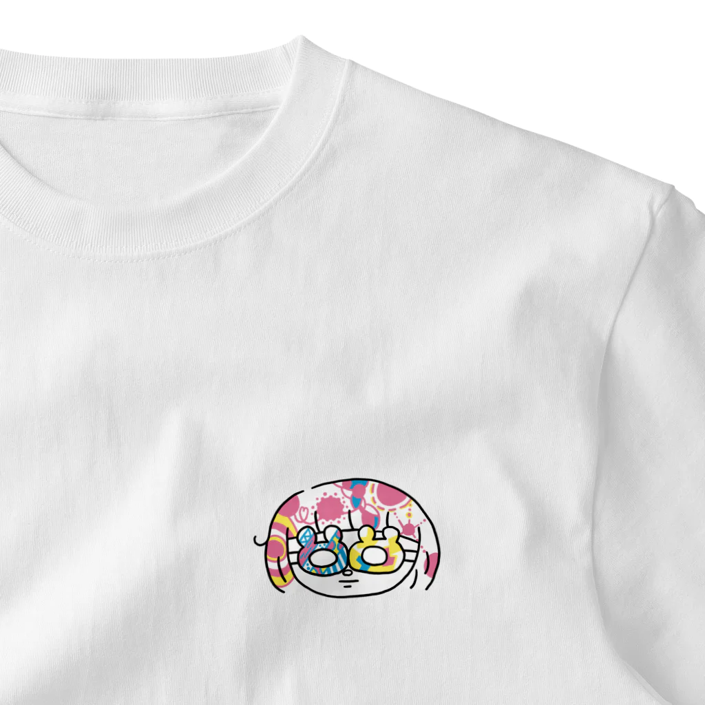 ones__aiのHOCCHAN-colorful One Point T-Shirt