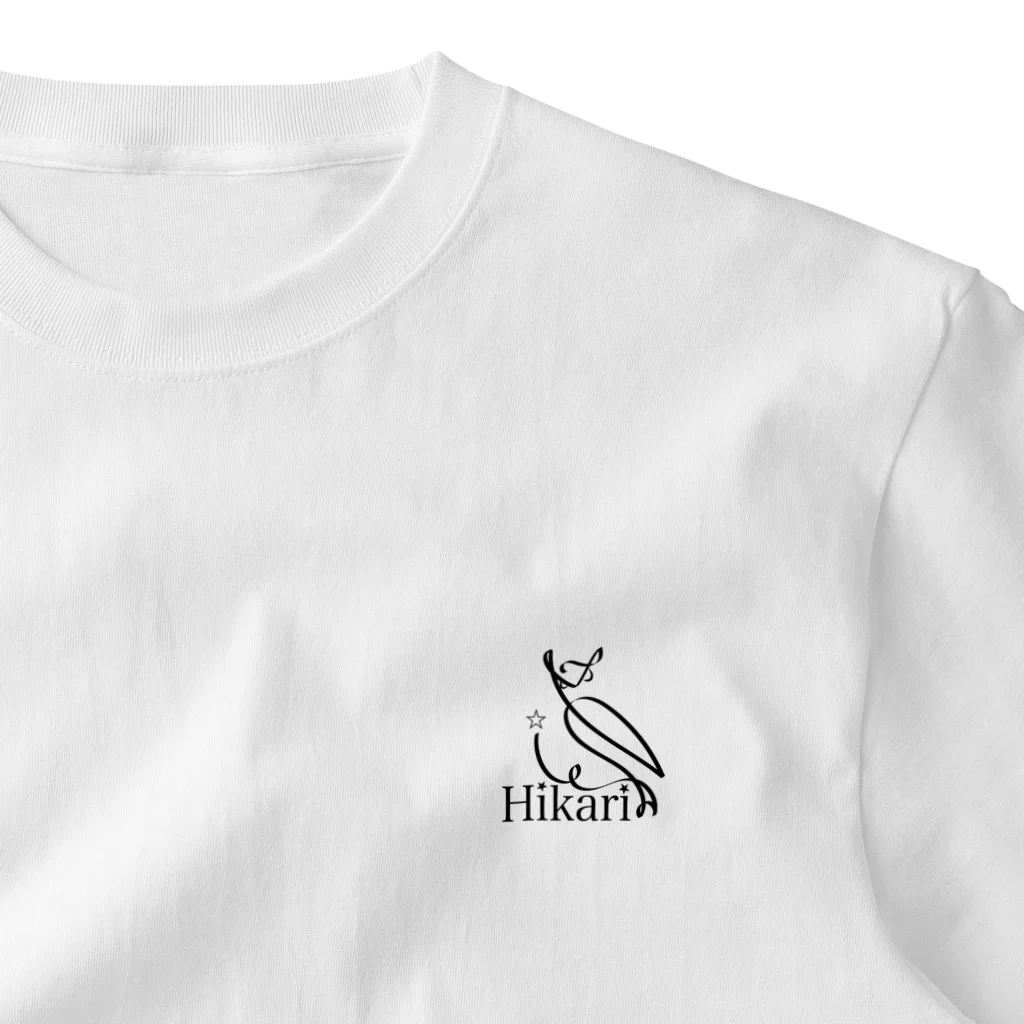 内田光のHikari Tシャツ One Point T-Shirt