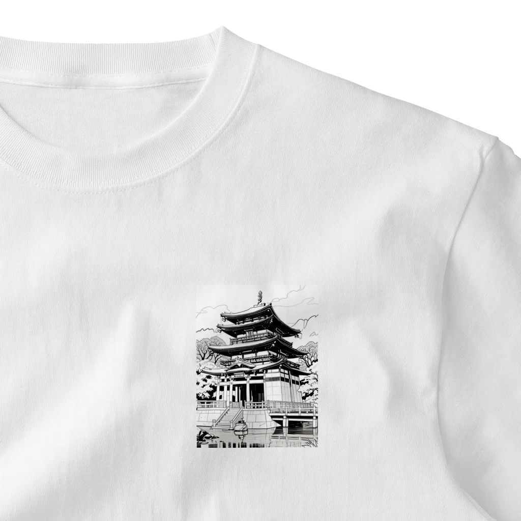 ZZRR12の和の風景 ワンポイントTシャツ