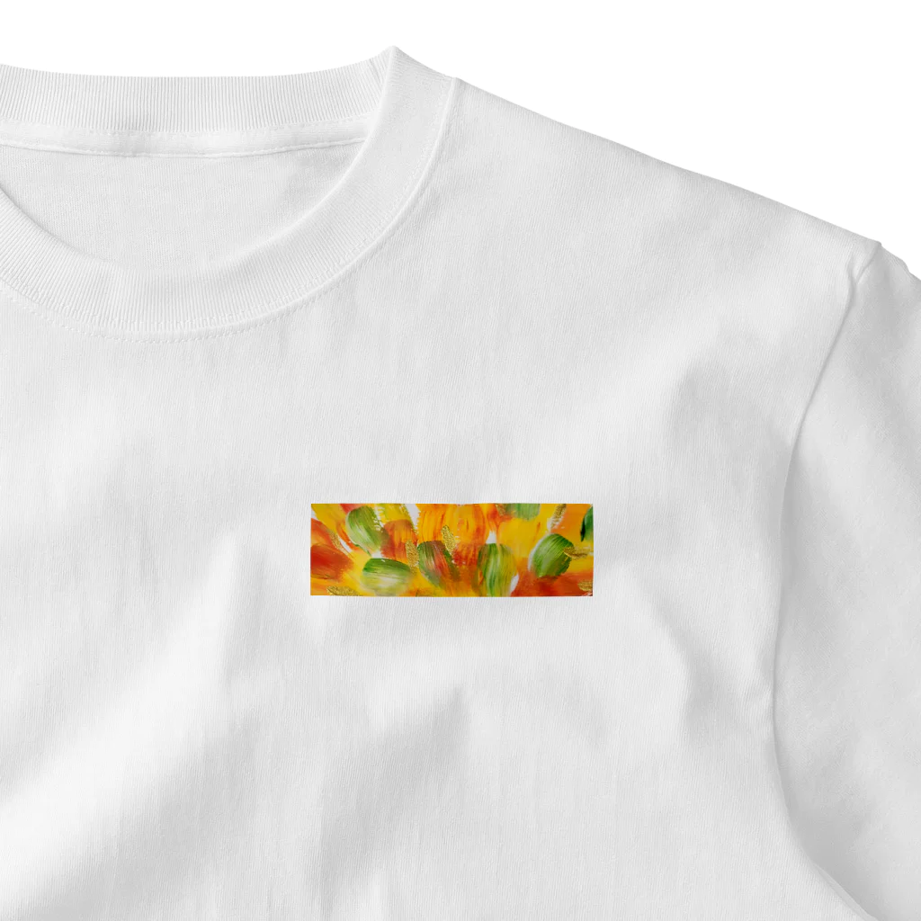 yukari.art.luna621 のcheerful  One Point T-Shirt