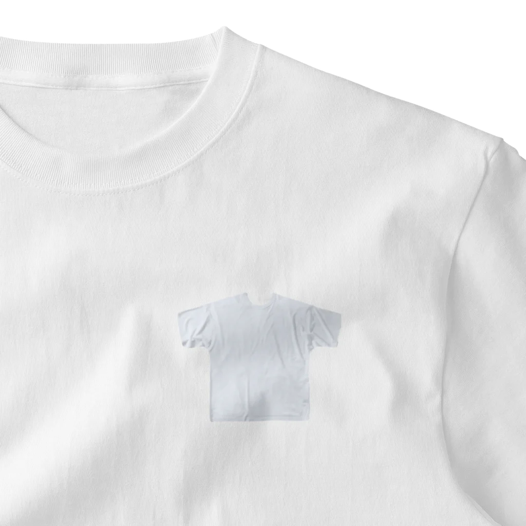 IMABURAIのFresh baby light blue T-shirt ワンポイントTシャツ