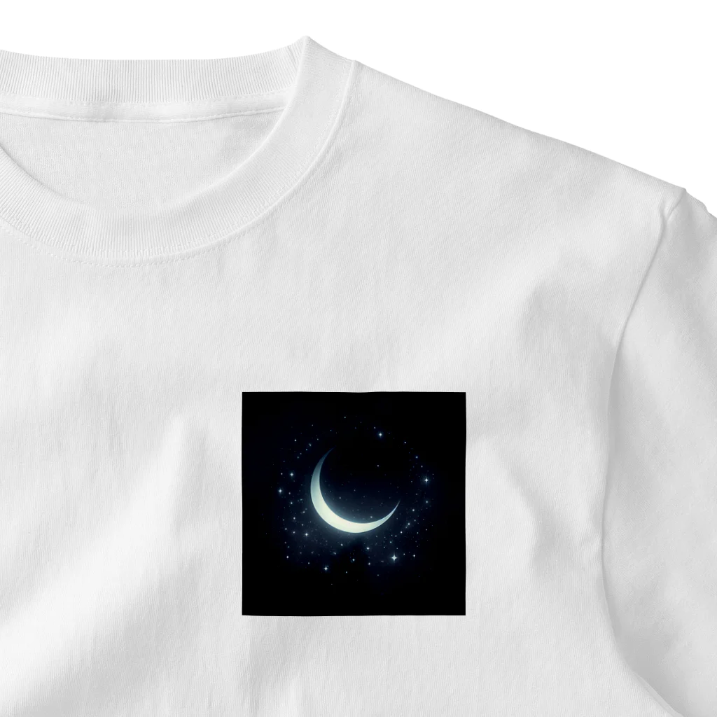 moon.の-月光の響き- ワンポイントTシャツ