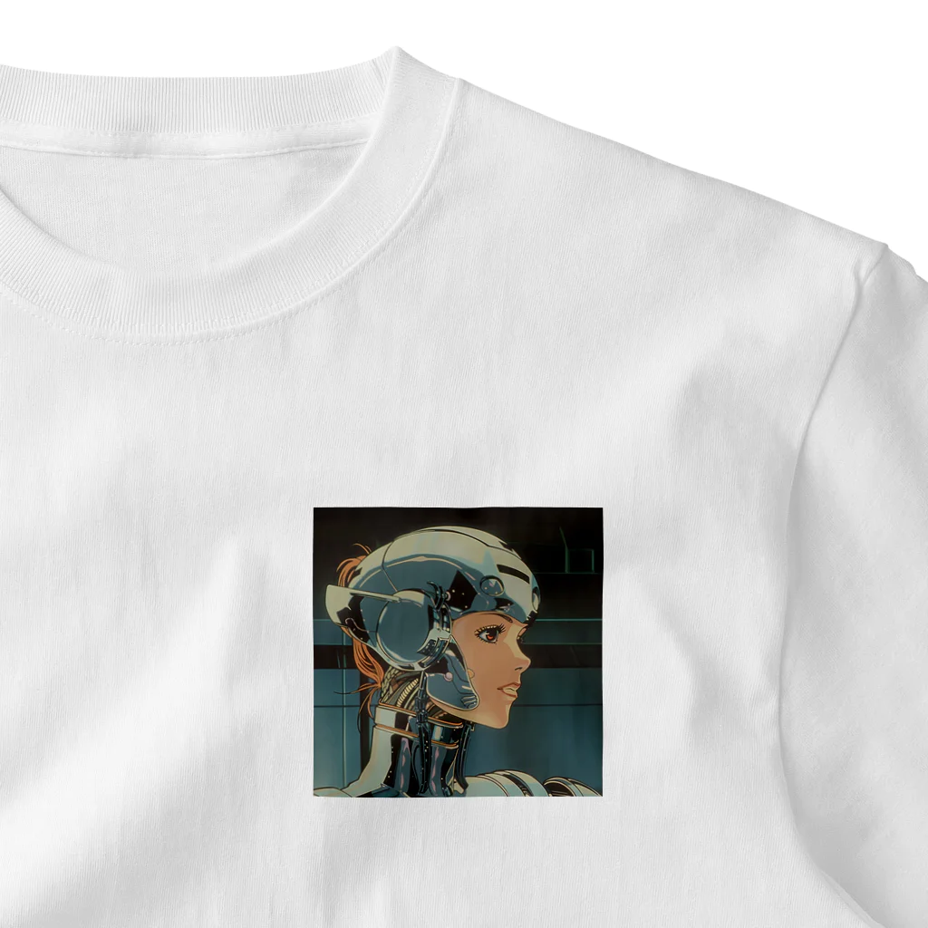 Quick-MaidenのCyborg Girls One Point T-Shirt