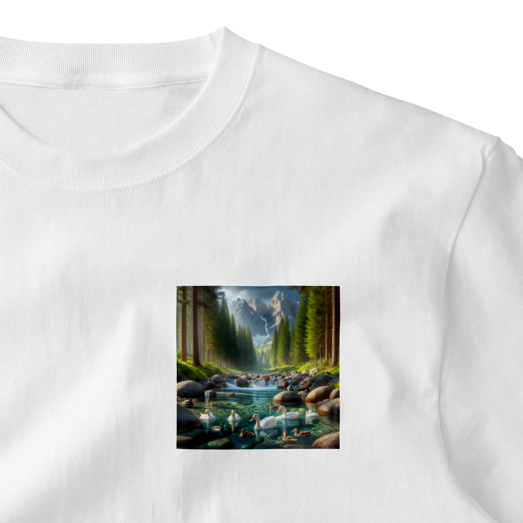 日曜大工の暑中お見舞い？ One Point T-Shirt
